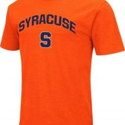 Colosseum Men's Syracuse Orange Dual Blend Orange T-Shirt