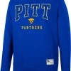 Colosseum Men's Pitt Panthers Blue Scholarship Pullover Sweatshirt