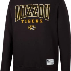 Colosseum Men's Missouri Tigers Black Scholarship Pullover Sweatshirt
