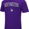 Colosseum Men's Northwestern Wildcats Purple Dual Blend T-Shirt