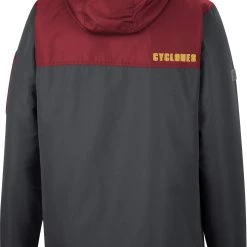 Colosseum Men's Iowa State Cyclones Grey Hooded Windbreaker -Colosseum Online Shop unnamed file 695