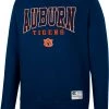 Colosseum Men's Auburn Tigers Blue Scholarship Pullover Sweatshirt