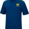 Colosseum Men's Michigan Wolverines Blue Polo