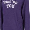 Colosseum Women's TCU Horned Frogs Purple Pullover Hoodie