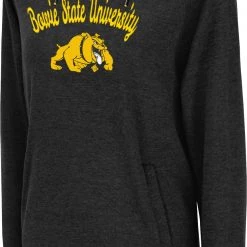 Colosseum Women's Bowie State Bulldogs Black Pullover Hoodie