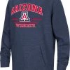 Colosseum Youth Arizona Wildcats Blue Campus Pullover Hoodie For Boys'