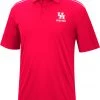Colosseum Men's Houston Cougars Red Polo