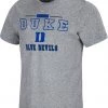Colosseum Men's Duke Blue Devils Grey Tannen T-Shirt