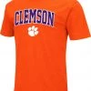 Colosseum Men's Clemson Tigers Orange Dual Blend T-Shirt