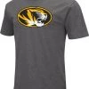 Colosseum Men's Missouri Tigers Grey Dual Blend T-Shirt