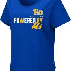 Colosseum Women's Pitt Panthers Blue Title IX T-Shirt