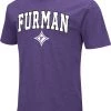 Colosseum Men's Furman Paladins Purple Dual Blend T-Shirt