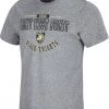Colosseum Men's Army West Point Black Knights Grey Tannen T-Shirt