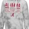 Colosseum Men's Alabama Crimson Tide Grey Pullover Hoodie