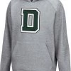 Colosseum Youth Dartmouth Big Green Grey Pullover Hoodie For Girls'
