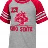 Colosseum Youth Ohio State Buckeyes Gray Truck T-Shirt For Boys'