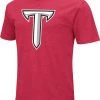 Colosseum Men's Troy Trojans Cardinal Dual Blend T-Shirt