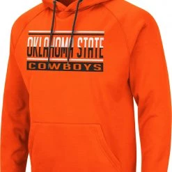 Colosseum Men's Oklahoma State Cowboys Orange Pullover Hoodie
