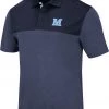 Colosseum Men's Maine Black Bears Blue Links Polo