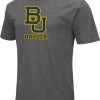 Colosseum Men's Baylor Bears Grey Dual Blend T-Shirt