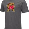 Colosseum Men's Maryland Terrapins Grey Dual Blend T-Shirt