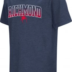 Colosseum Youth Richmond Spiders Navy Dual Blend T-Shirt For Boys'