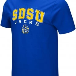 Colosseum Men's South Dakota State Jackrabbits Blue T-Shirt