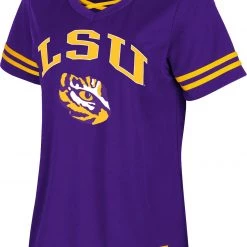 Colosseum Women's LSU Tigers Purple Relationship Agreement Jersey