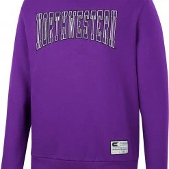 Colosseum Men's Northwestern Wildcats Purple Scholarship Pullover Sweatshirt
