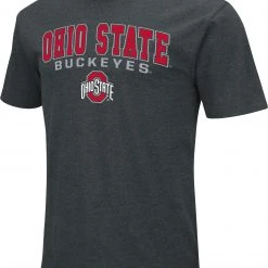 Colosseum Men's Ohio State Buckeyes Black Promo T-Shirt