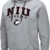 Colosseum Men's Northern Illinois Huskies Grey Promo Hoodie