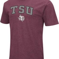 Colosseum Men's Texas Southern Tigers Maroon Playbook T-Shirt