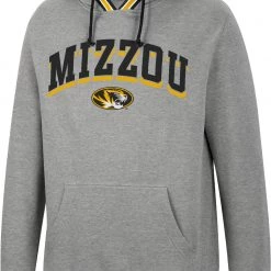Colosseum Men's Missouri Tigers Grey Baller Pullover Hoodie