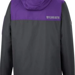 Colosseum Men's Kansas State Wildcats Grey Hooded Windbreaker -Colosseum Online Shop unnamed file 852