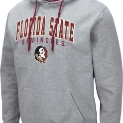 Colosseum Men's Florida State Seminoles Grey Promo Hoodie
