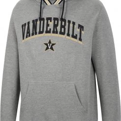 Colosseum Men's Vanderbilt Commodores Grey Baller Pullover Hoodie