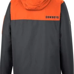 Colosseum Men's Oklahoma State Cowboys Grey Hooded Windbreaker -Colosseum Online Shop unnamed file 865