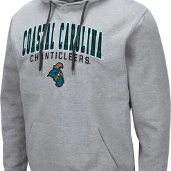 Colosseum Men's Coastal Carolina Chanticleers Grey Promo Hoodie