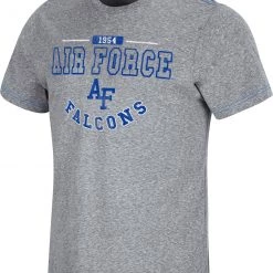 Colosseum Men's Air Force Falcons Grey Tannen T-Shirt