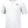 Colosseum Men's Georgia Tech Yellow Jackets White Polo