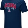 Colosseum Men's Arizona Wildcats Navy T-Shirt
