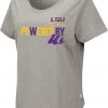 Colosseum Women's LSU Tigers Grey Title IX T-Shirt
