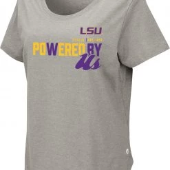 Colosseum Women's LSU Tigers Grey Title IX T-Shirt
