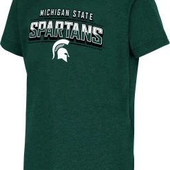 Colosseum Youth Michigan State Spartans Green Playbook T-Shirt For Boys'