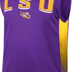 Colosseum Men's LSU Tigers Purple Hollywood Sleeveless T-Shirt