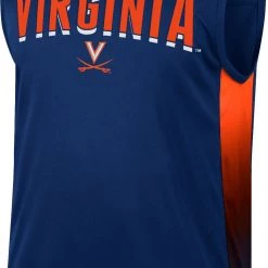 Colosseum Men's Virginia Cavaliers Blue Hollywood Sleeveless T-Shirt