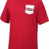 Colosseum Men's Arkansas Razorbacks Cardinal League Game T-Shirt