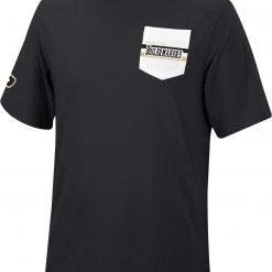 Colosseum Men's Purdue Boilermakers Black League Game T-Shirt