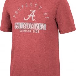 Colosseum Men's Alabama Crimson Tide Maroon Tri-Blend T-Shirt