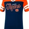 Colosseum Girl's Auburn Tigers Navy Flying Dutchman T-Shirt For Girls'